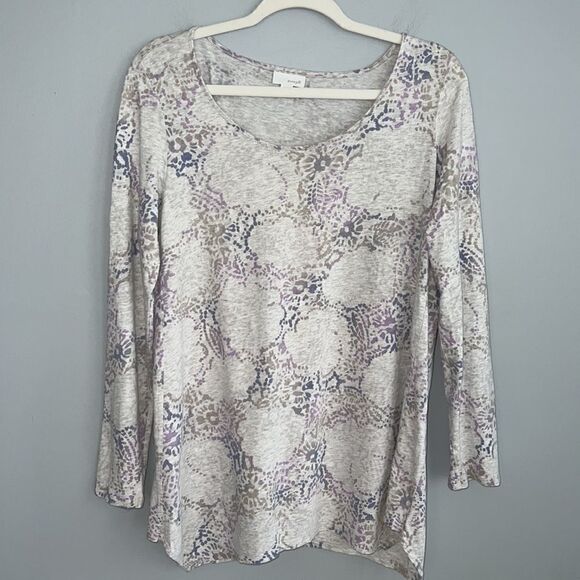 Pure Jill women’s M modal cotton blend floral pop over tunic blouse summ… - Picture 16 of 16